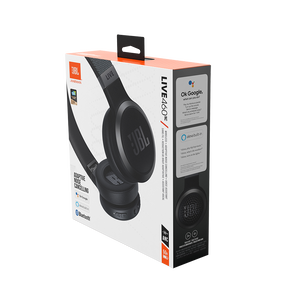 JBL Live 460NC - Black - Wireless on-ear NC headphones - Detailshot 10
